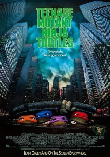 ขบวนการมุดดินนินจาเต่า ภาค 1 (Teenage Mutant Ninja Turtles 1) 1990