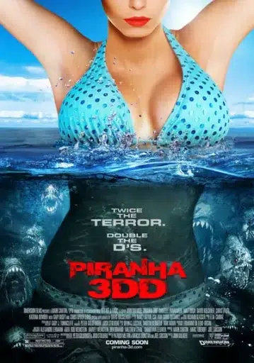 ปิรันย่า ภาค 2 กัดแหลกแหวกทะลุจอ ดับเบิลดุ (Piranha 3DD) 2012